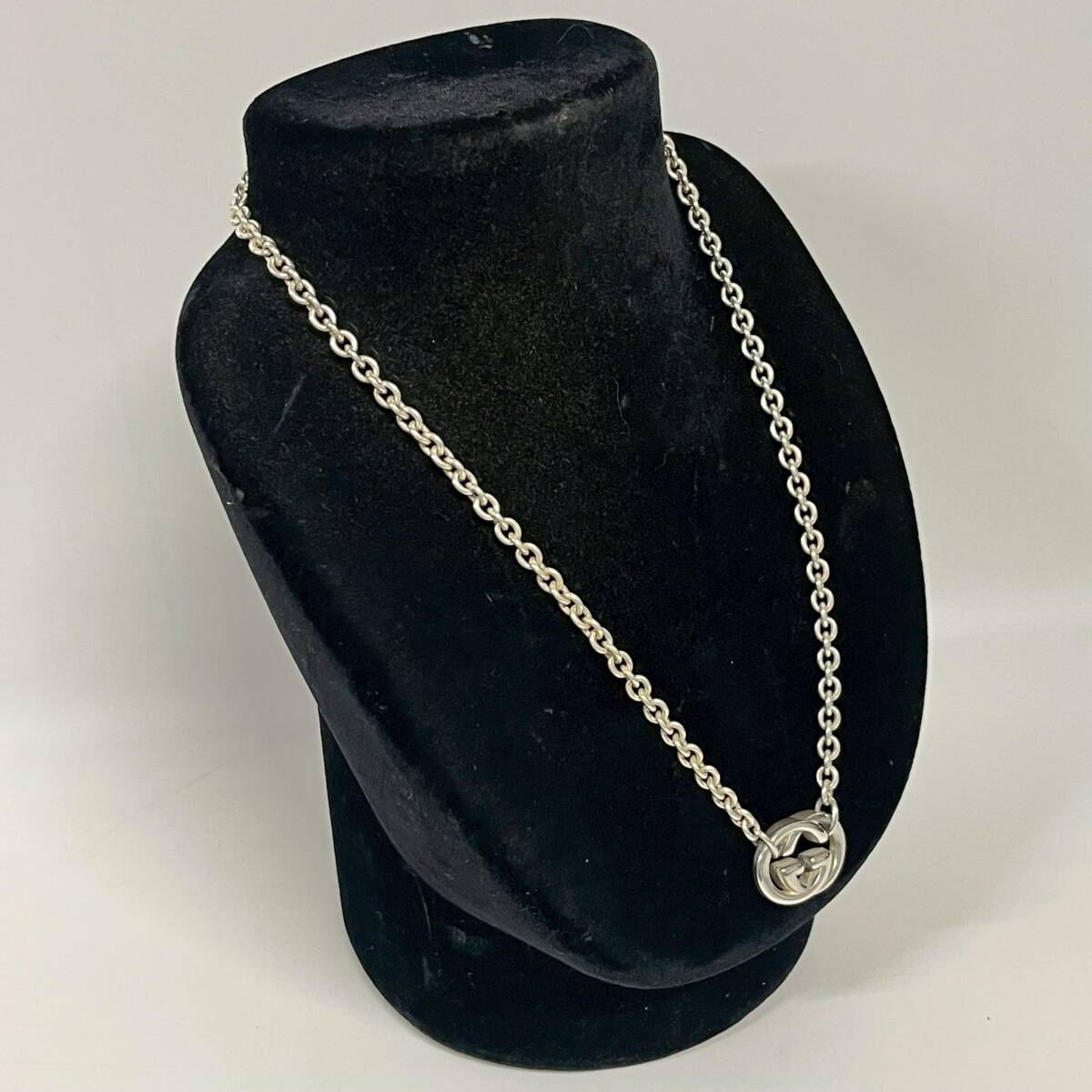 1円~【現状保管品】GUCCI グッチ インターロッキングG ネックレス