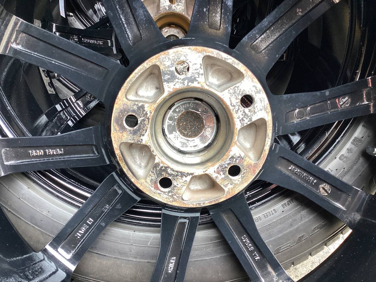 M8425 EuroSpeed ユーロスピード SPIDER X 18インチ 8J +45 114.3/5H＆225/60R18 夏タイヤ 4本_10