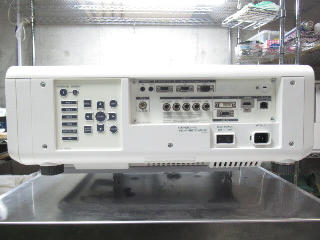 使用時間は4506時間 Panasonic パナソニック PT-RZ870JW