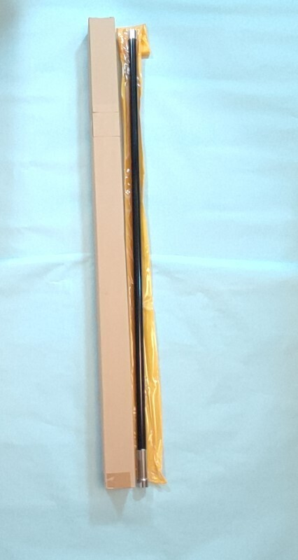 匿名配送】144/430MHz ノンラジアル アンテナ 黒 100cm グラス
