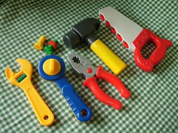 Lwnr おもちゃの工具5本セット ボルトナット付 知育玩具 売買されたオークション情報 Yahooの商品情報をアーカイブ公開 オークファン Aucfan Com