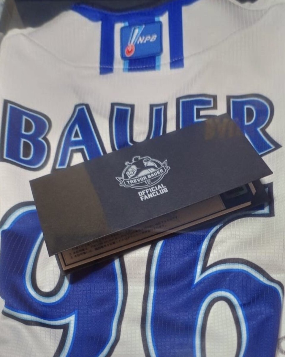 バウアー 支給品 実使用 モデル TREVOR BAUER OFFICIAL FANCLUB