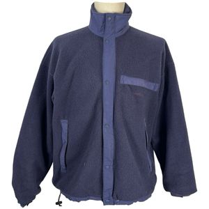 90s vintage mont-bell ヴィンテージ　モンベル　メンズ　ネイビー　フリース　ジャケッ