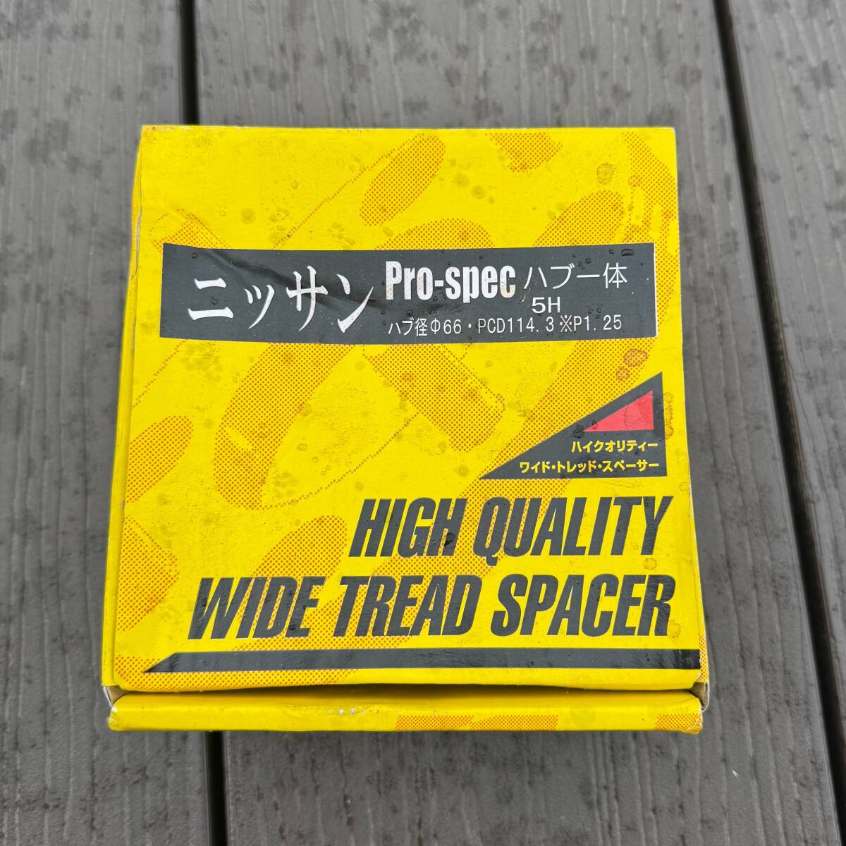 シンセイ ワイドトレッド スペーサー ワイトレ PCD:114.3 5H 5穴 M12xP1.25 厚み:10mm ハブ径:66mm_1