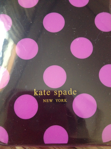 iPhone4 4sシリコンケース カバー ケイトスペードkatespade 水玉_2