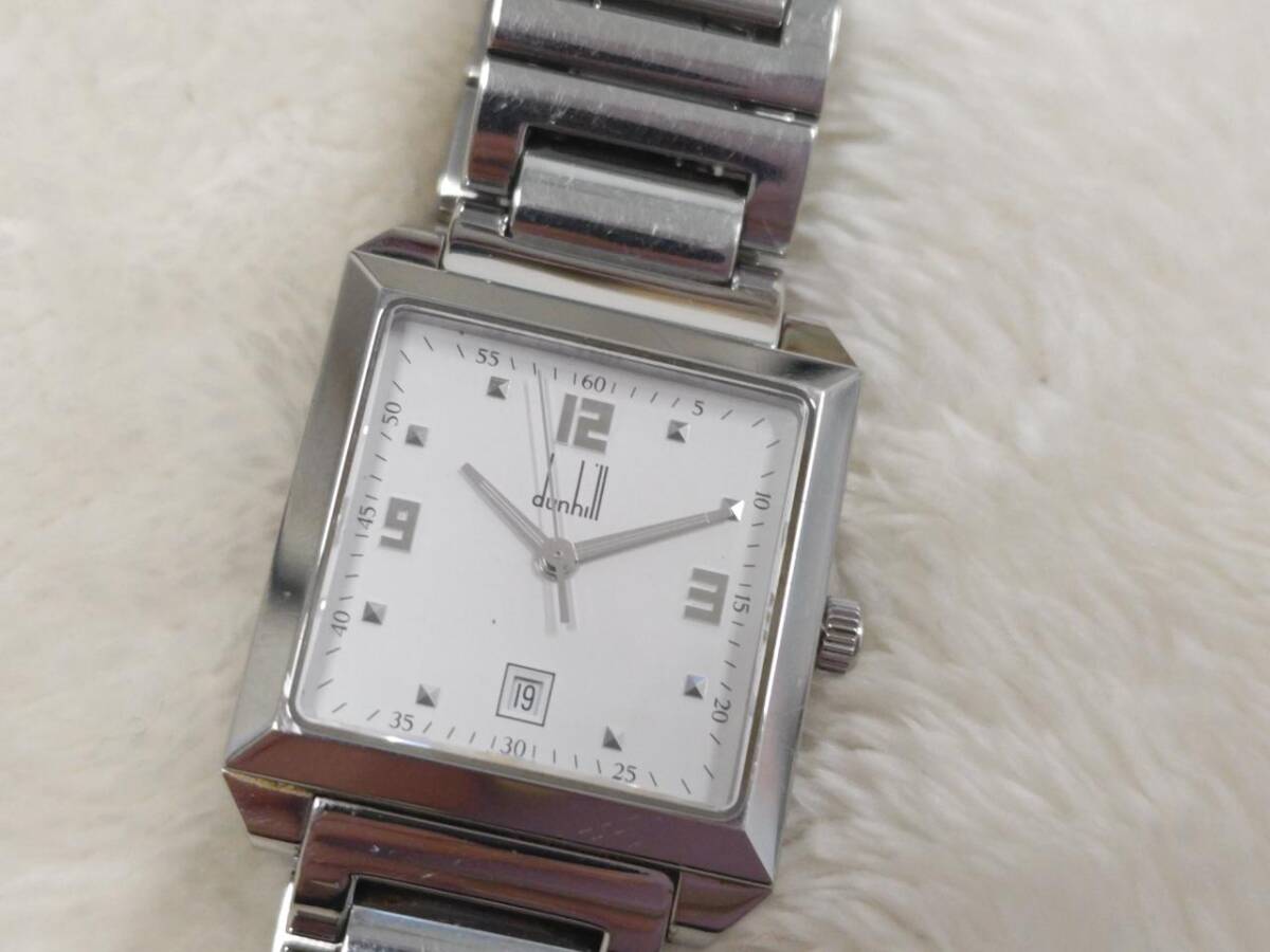 6-8 ダンヒル　dunhill　腕時計　まとめ　3本セット　ヨルグイゼック　他　不動品　ジャンクあり_6