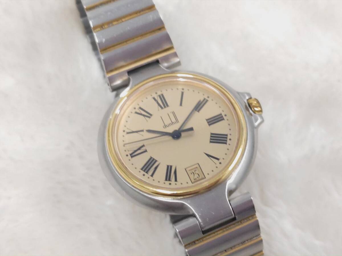 6-8 ダンヒル　dunhill　腕時計　まとめ　3本セット　ヨルグイゼック　他　不動品　ジャンクあり_9