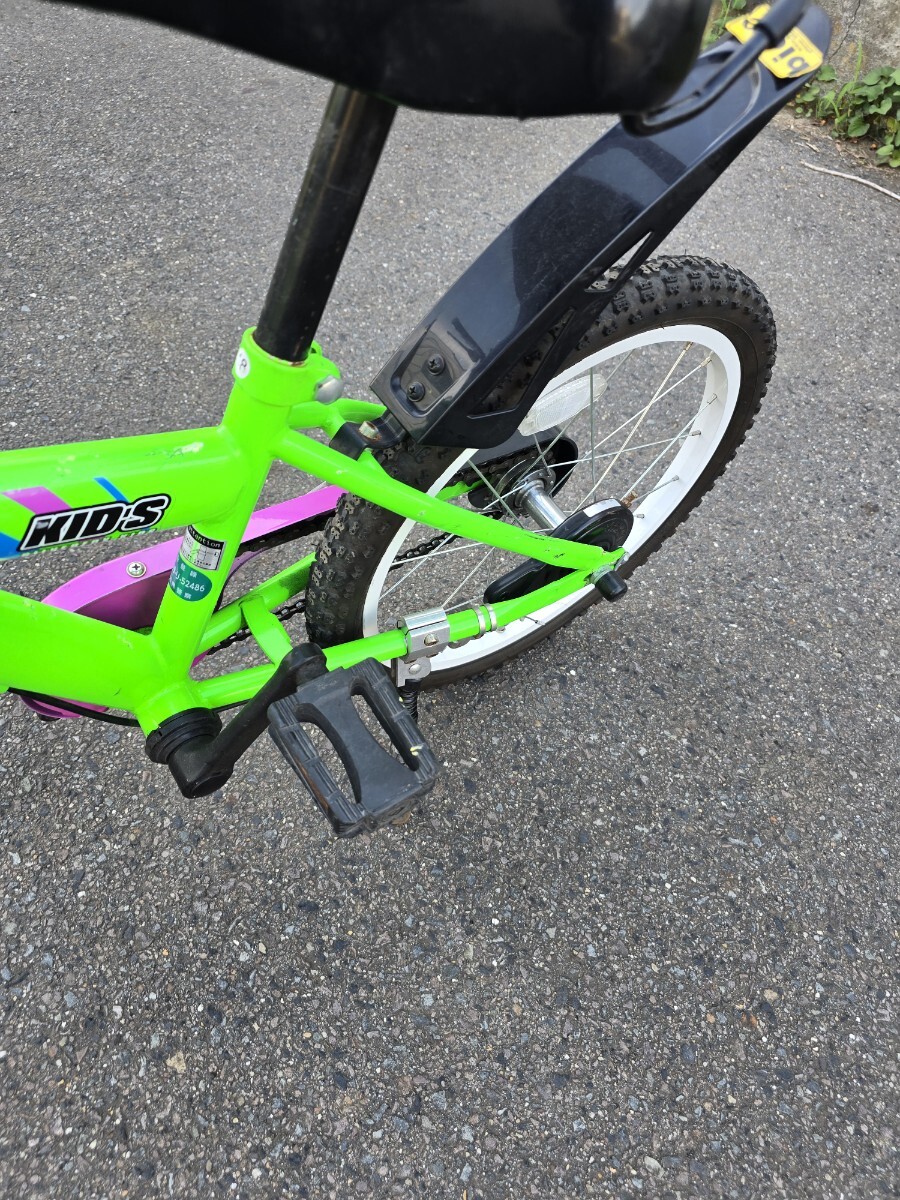 店舗受取限定】KID'S SILVERFOX 子ども用マウンテンバイク 18インチ