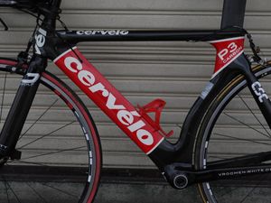 ■CERVELO サーベロ P3 カーボンフレーム 480mm パーツおまけ 中古品