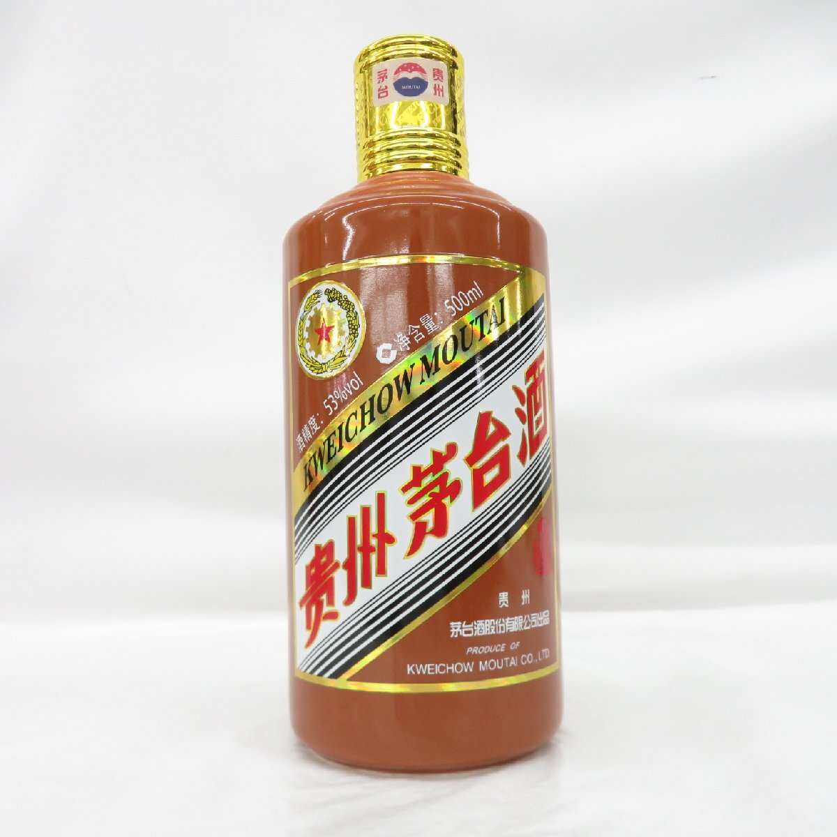 未開栓】貴州茅台酒 マオタイ酒 五星麦ラベル 干支ボトル 辰年 2024