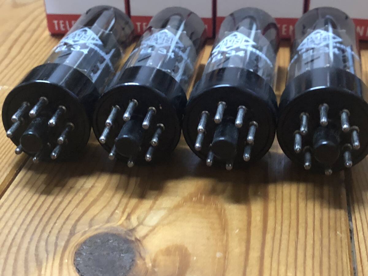 ☆テレフンケン TELEFUNKEN EL34/6CA7 Made in Germany クアッド NOS☆_2