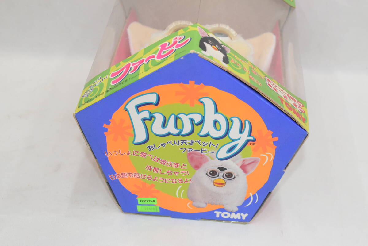 I☆TOMY トミー Furby ファービー 1998年製 ホワイト ファービー