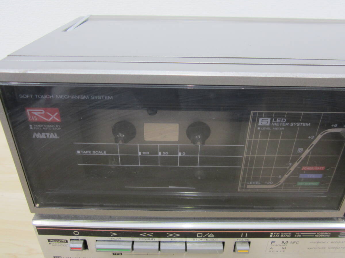 National ナショナル RX-C45 ラジカセ 昭和レトロ カセットデッキ