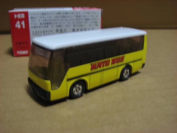 トミカ 赤箱 41 いすゞ スーパーハイデッカーバス 日本製_3