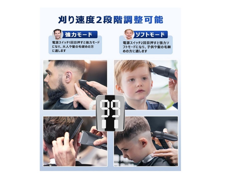 ■バリカン 電動 ヘアカッター 電動ばりかん 家庭/業務用 ■_3