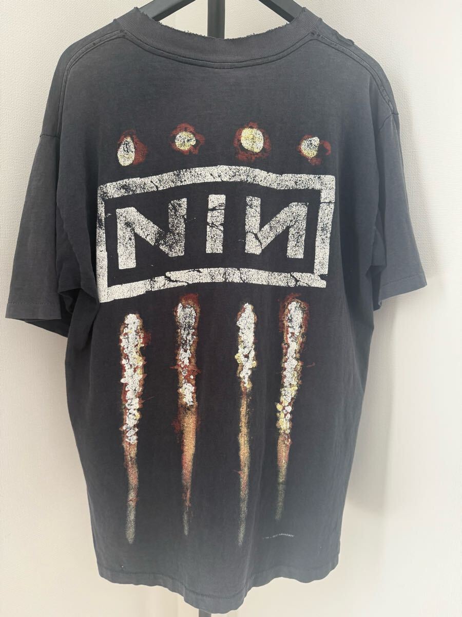 【90s ビンテージ】Nine Inch Nails The Downword Spiral Tシャツ All sports Lサイズ 【1円出品 売り切り】_2