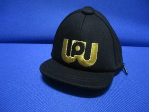 送料込◆キャップ型ミニポーチ◆ブラック／ブラック◆ワールドペガサス◆WEAC6MINIC◆カ