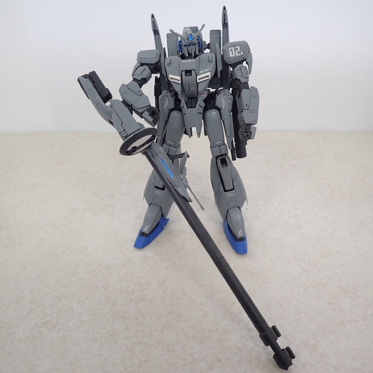 ☆組立済 バンダイ MG 1/100 MSZ-006C1 ゼータプラス C1 ガンダム