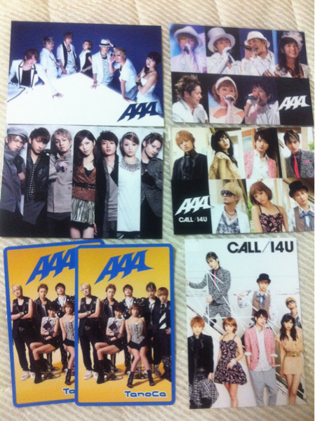 AAA トレカ 集合_1