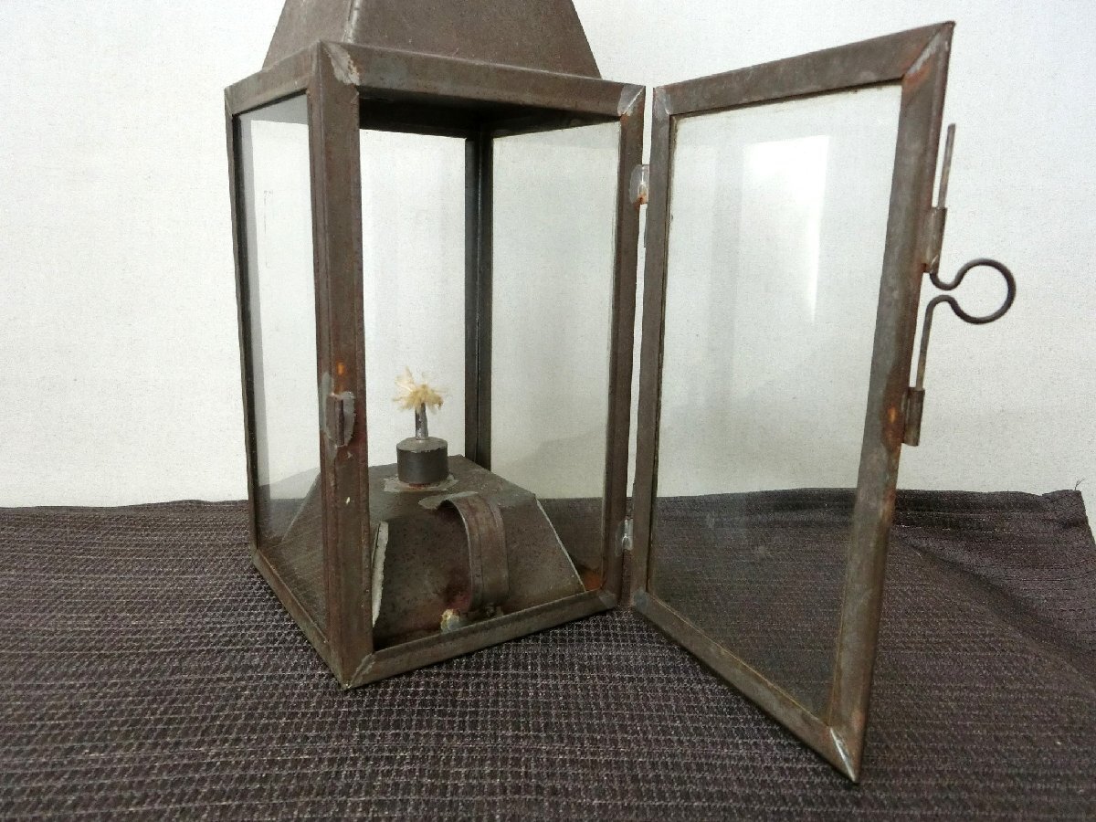 インテリア！【ランプ　吊りランプ　4面作り・WA・灯火器】★豆ランプ　ミニランプ　氷コップレトロ　アンティーク※円安　買得 骨董品薄_1