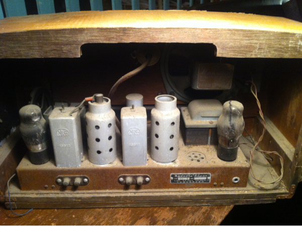ナナオ アンティーク ラジオ 真空管 6S-15型 nanaola super 希少