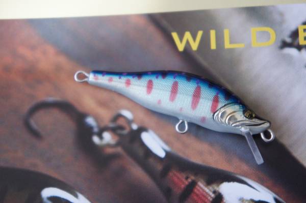 ワイルドイーストWild East シャクレ ハンドメイドミノー あぶらびれの