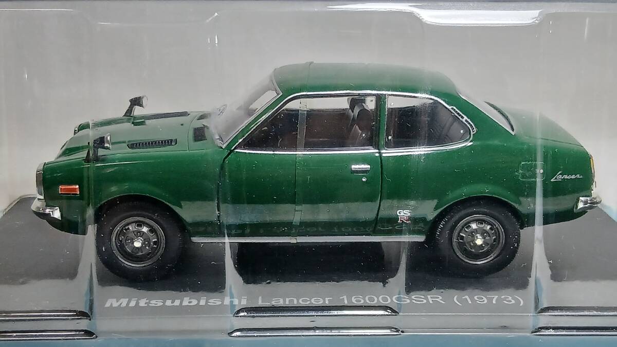※アシェット 1/24 国産名車コレクション Vol.86 三菱 ランサー 1600GSR 1973 新品 未開封 化粧箱など無し Mitsubishi Lancer_3