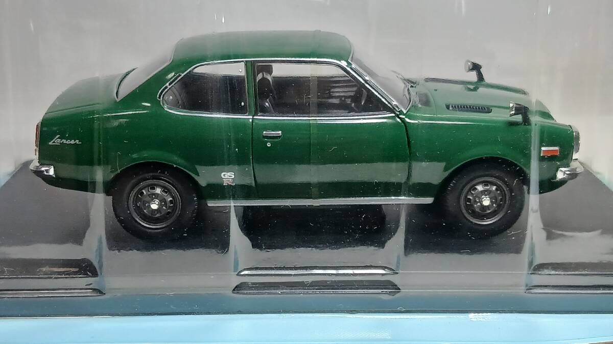※アシェット 1/24 国産名車コレクション Vol.86 三菱 ランサー 1600GSR 1973 新品 未開封 化粧箱など無し Mitsubishi Lancer_4