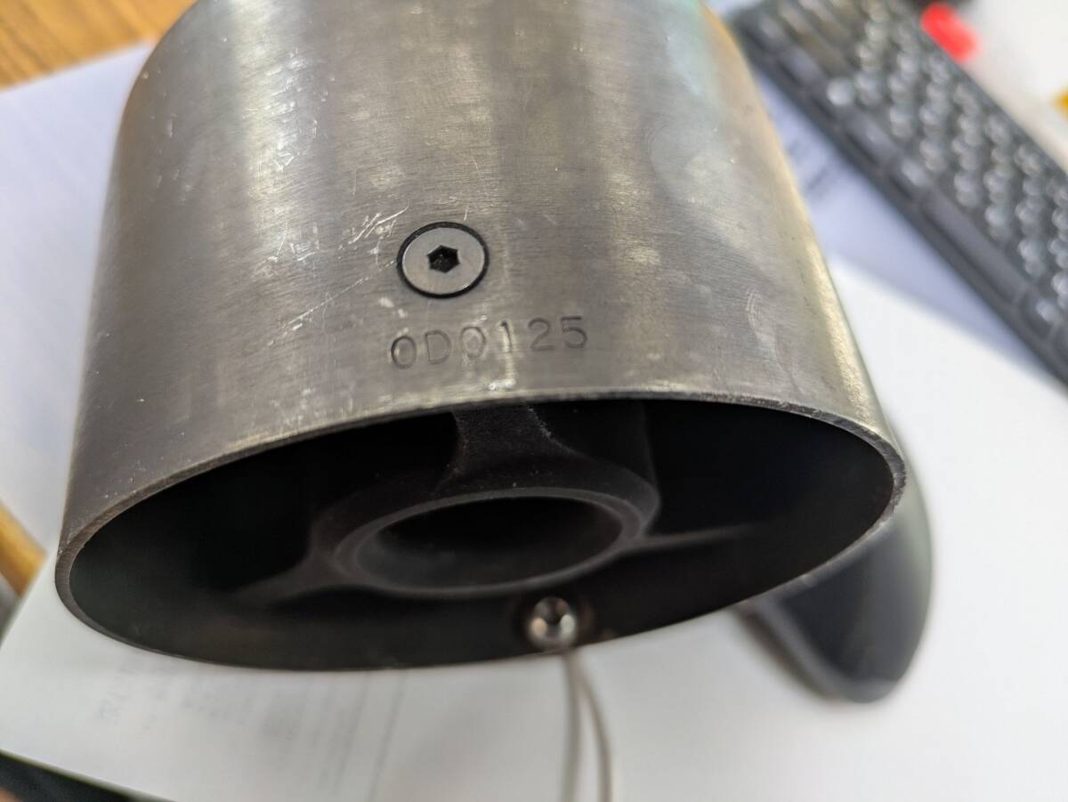 絶版 希少品 APEXi アペックス 汎用 110φ アクティブテール サイレンサー アクティブサイレンサー マフラー 消音 減音 全長約180mm_3