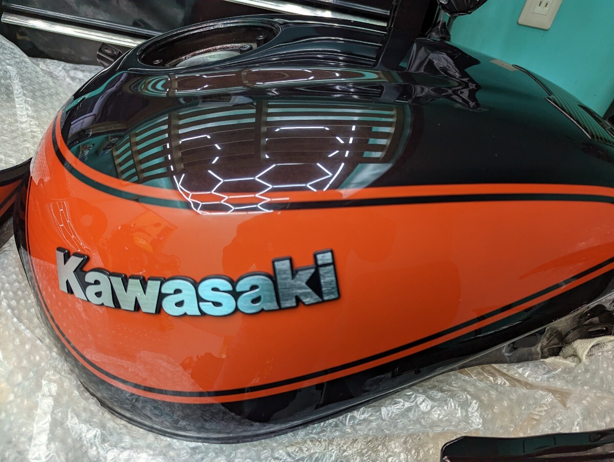 Z900RS 火の玉　外装　2018年モデル　タンク　サイドカバー　フロントフェンダー　カワサキ　_4