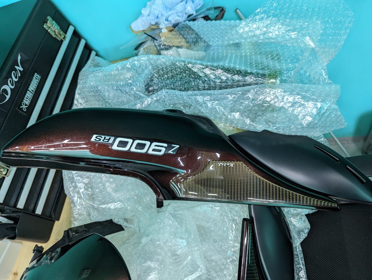 Z900RS 火の玉　外装　2018年モデル　タンク　サイドカバー　フロントフェンダー　カワサキ　_6