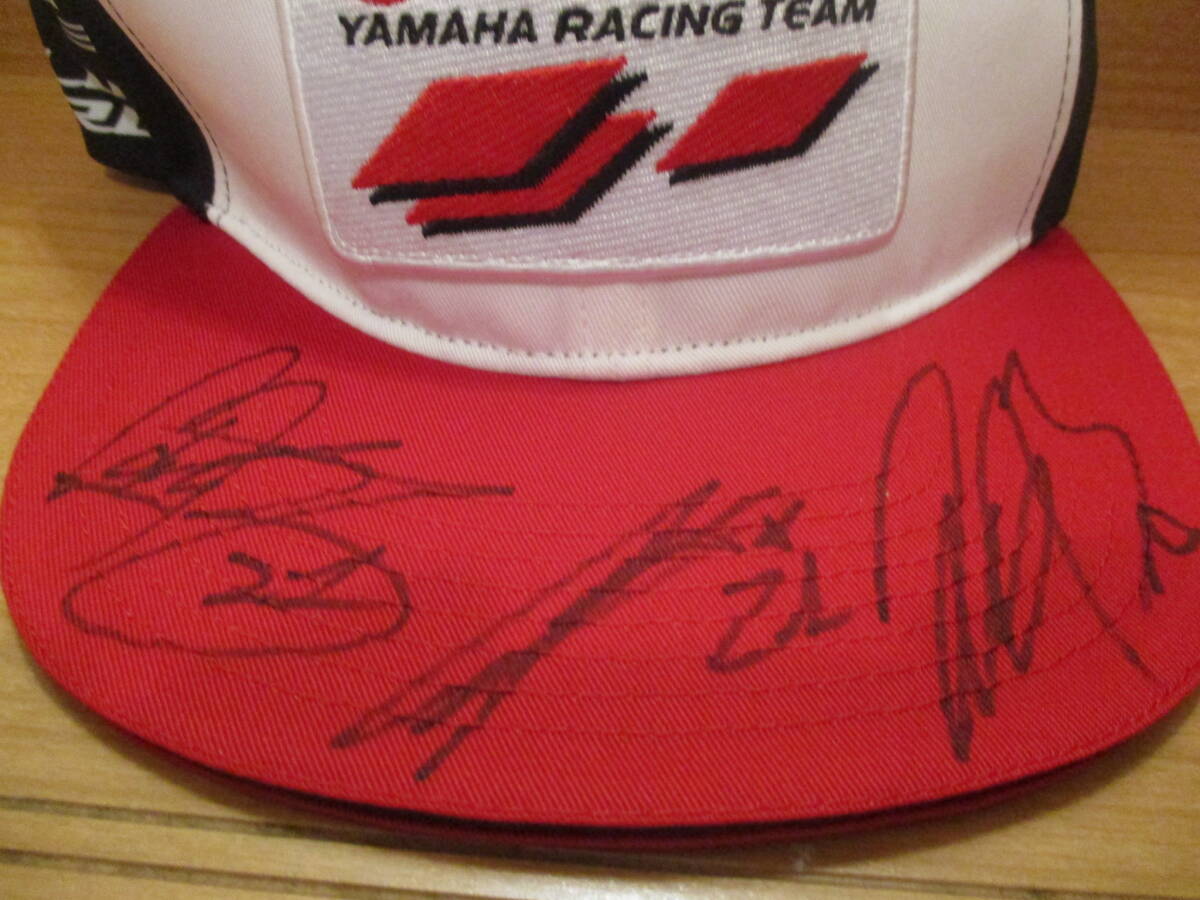 2025 鈴鹿8耐 限定 ヤマハレーシングチーム 　帽子　サイン入り_2
