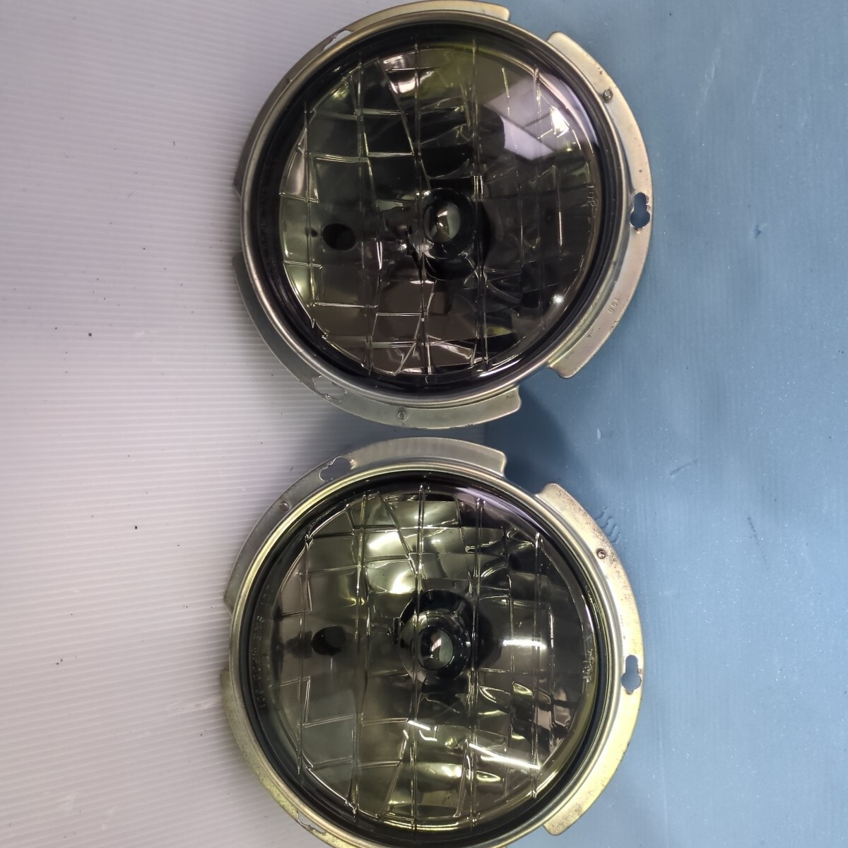 スズキ JA11 ヘッドライトブラックスモーク ヘッドランプ 左右セット ジープ ラングラー ジムニー_1