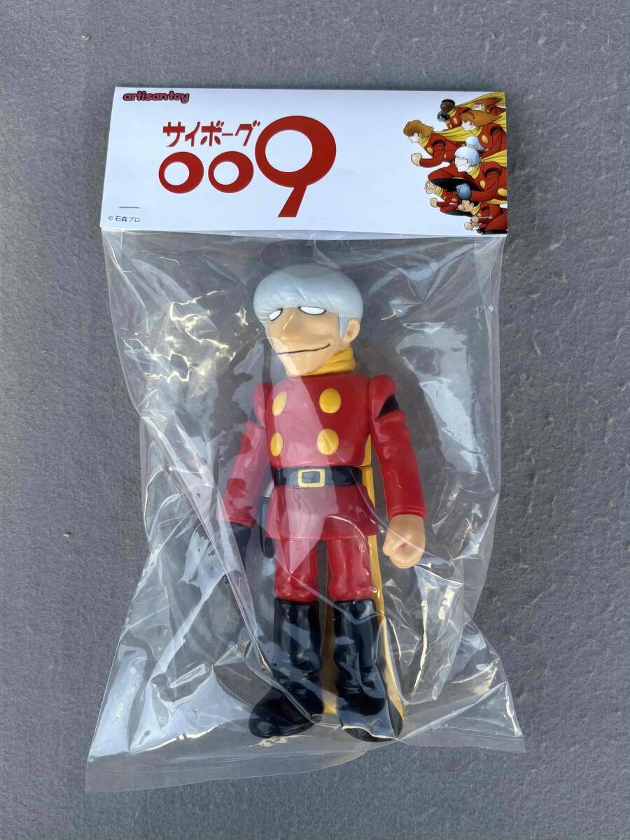 新品未開封　アルチザンデザインスタジオ　サイボーグ009 　004 アルベルト・ハインリヒ　ソフビ　フィギャア_5