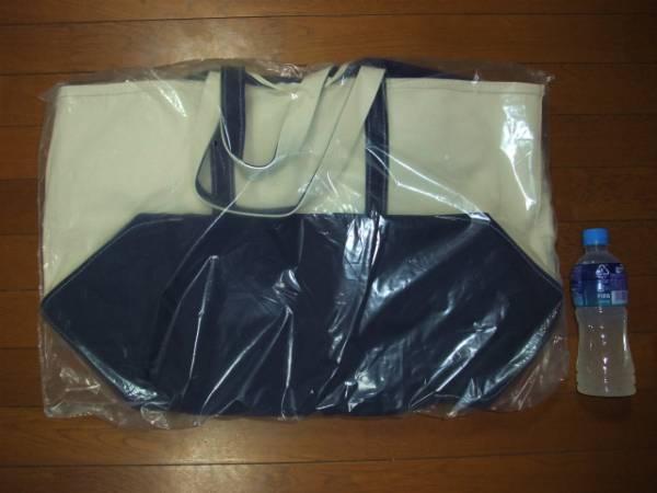▼L.L.Bean キャンバス トート バッグ 特大 青 XL BEAN ビーン_2