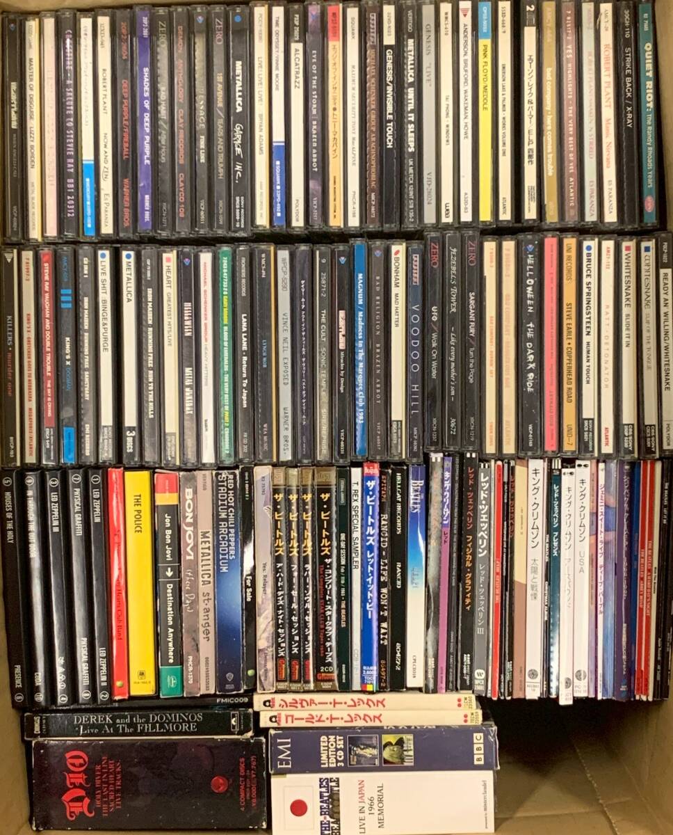 洋楽 CD 約2500枚 120サイズ 10箱 まとめ売り 大量　帯付き有 017_4