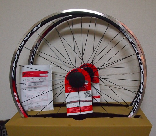 Fulcrum RACING 5 2012 Shimano/SRAM Black Clincher 前後 新品_1