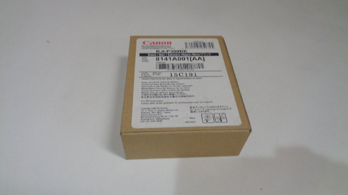 キャノン BJI-P300 BK ブラック 純正品 ■２０１５年３月製造_1