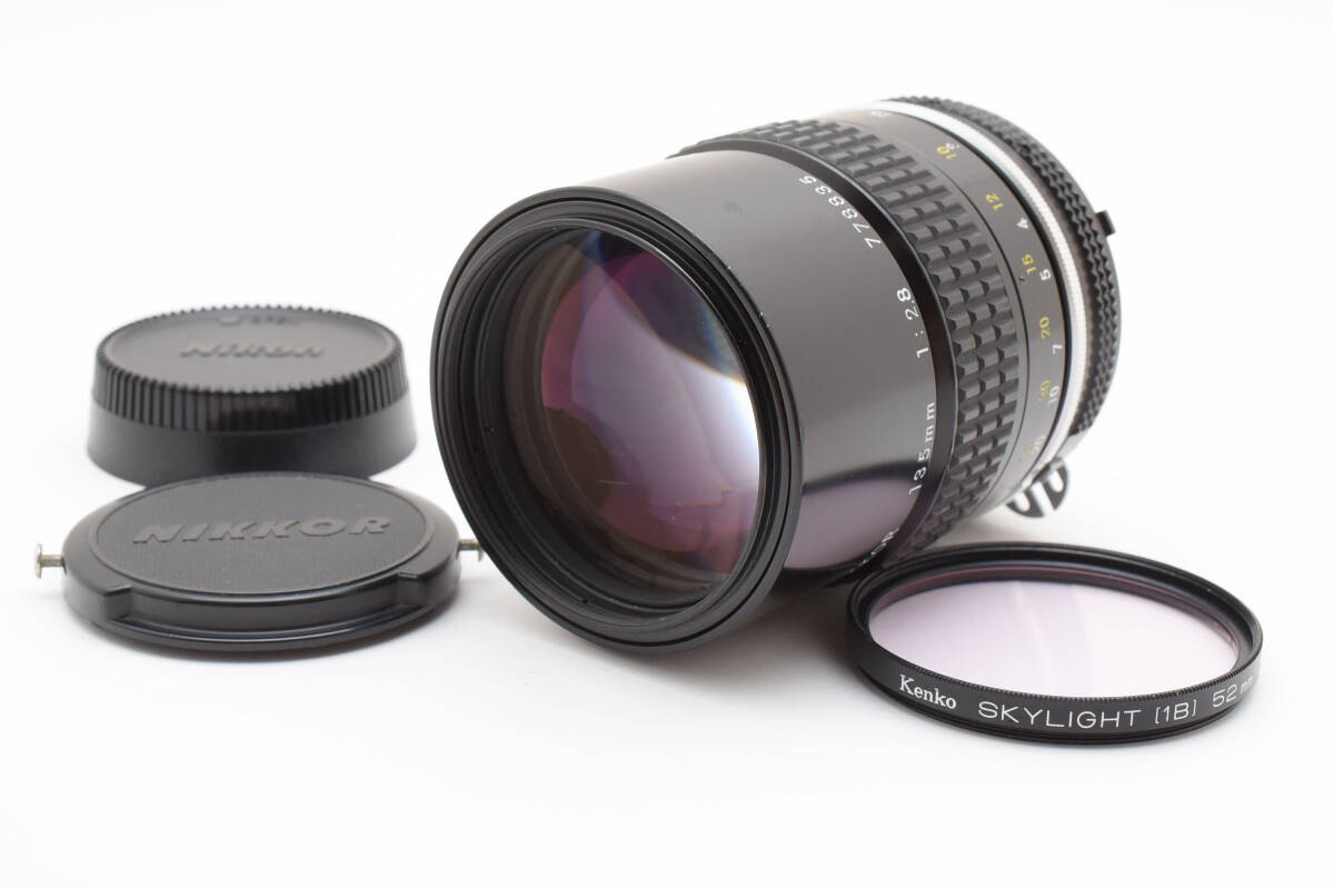 5093 【良品】 Nikon Ai Nikkor 135mm F2.8 Telephoto MF Prime Lens ニコン MF単焦点レンズ_1