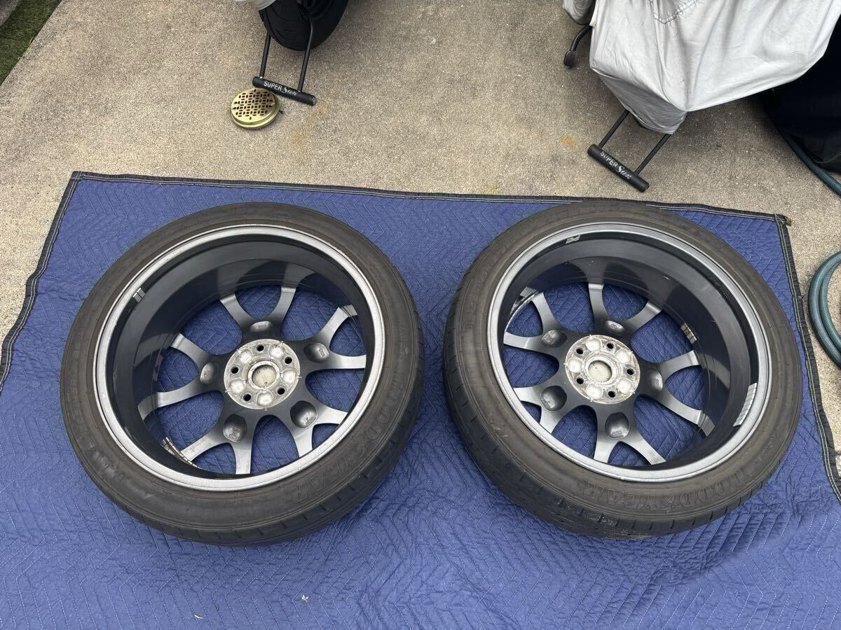 希少】SE3P RX-8 後期 純正 BBS RG503 ホイール シルバー系 19×8.0 
