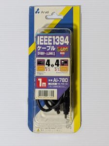 【動作未確認】iBUFFALO Arvel IEEE1394ケーブル4P:4P1M AI780