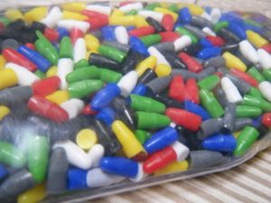 新品　●LISKI P栓　500粒●　ミックス　ビンディング穴埋め