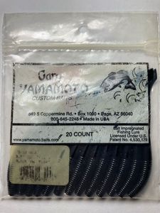 Gary Yamamoto ゲーリーヤマモト カットテールワーム 3.5インチ 13本 検)スパテラ フリッ