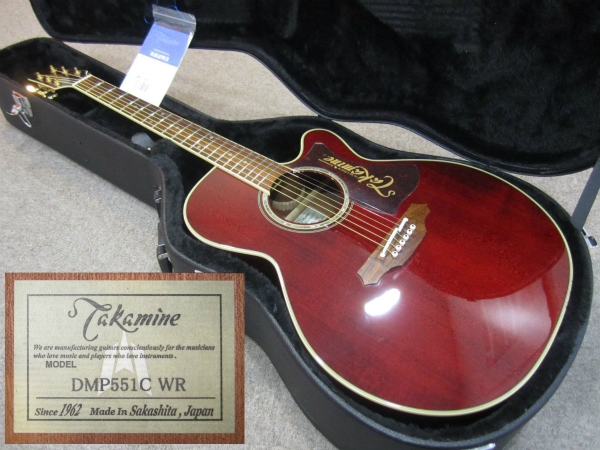美品【Takamine DMP551C WR】検索：512 561 508 KO50 長渕剛(タカミネ