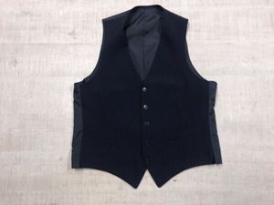 オールド 国産レトロ トラッド ジャパンビンテージ 古着 ベスト ジレ メンズ 日本製 ウー