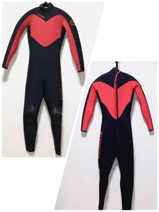 極美品 SUPMAN world dive ウェットスーツ 着丈約 146cm 厚み約 5mm フード付き ダイビン