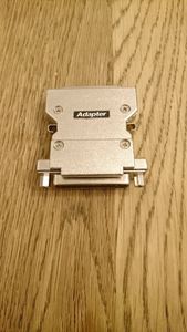 SCSI変換アダプター D-Sub25ピンメス ピンハーフピッチベローズオス