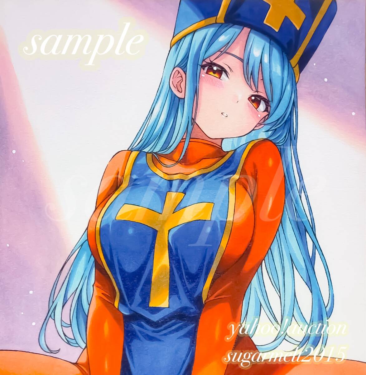 ☆同人手描きイラスト☆B5 水彩紙 ※金曜終了【 ドラゴンクエスト Ⅲ