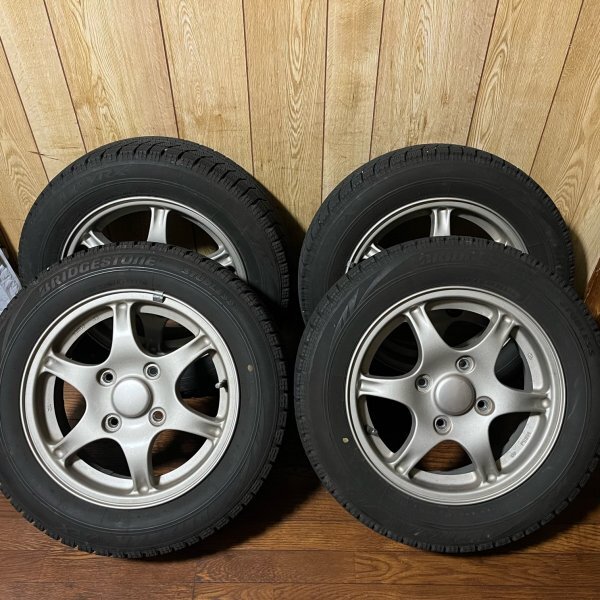 こ*)様 カプチーノ　純正ホイール スズキ 後期型 カプチーノ 純正ホイール PCD114.3 5J＋45 165/65/14