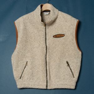 BACKCOUNTRY CLOTHING バックカントリークロージング ジップアップ ボアベスト M ライト